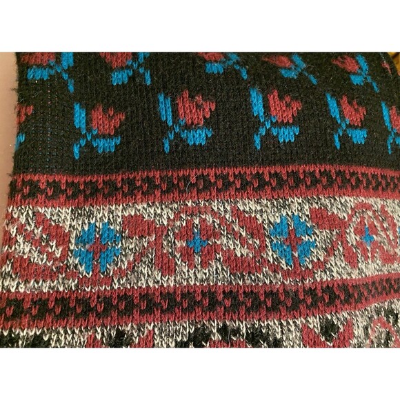 Women's Vintage JP Collections Sweater Plus Sz 22/24 Floral Print AOP 1980s 90s - Picture 13 of 13